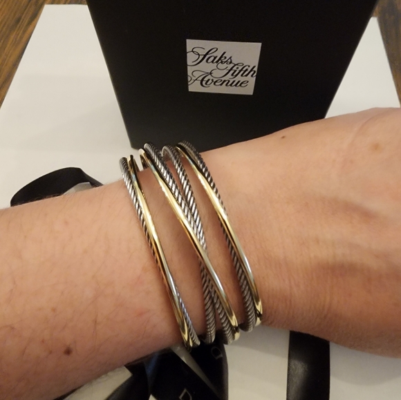David Yurman Crossover Cuff Bracelet - Picture 4 of 10